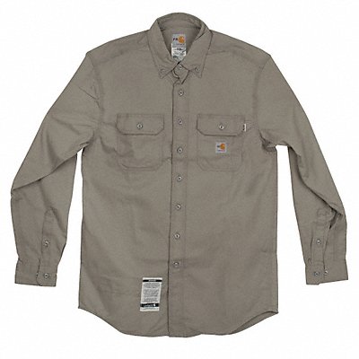E6404 FR Long Sleeve Shirt Twill Gray 3XLT MPN:FRS160-GRY TLL 3XL