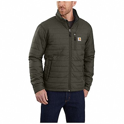 Water Resistant Jacket Men s Zipper S MPN:102208-MOSSREG