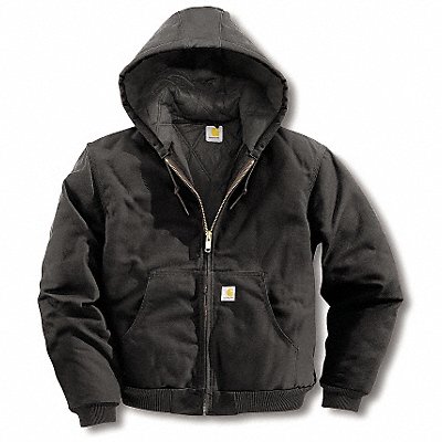 F2635 Hooded Jacket Insulated Black M MPN:J140-BLK MED REG