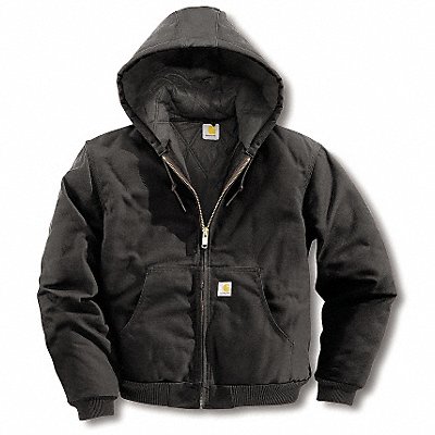 F2635 Hooded Jacket Insulated Black 2XL MPN:J140-BLK XXL REG