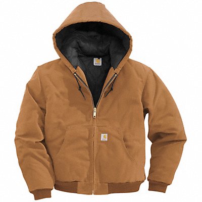 F2635 Hooded Jacket Insulated Brown MT MPN:J140-BRN MED TLL