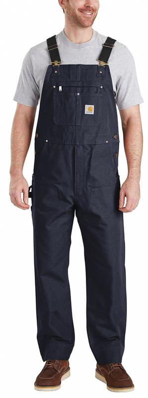 J7523 Bib Overalls 44 Waist Size 30 Inseam MPN:102776-412-44x30