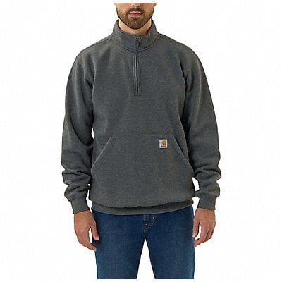 Mock Neck Quarter Zip Sweatshirt 2XL MPN:105294-CRH2XLREG