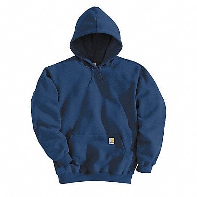 Hooded Sweatshirt Navy Cotton/PET 2XL MPN:K121-472 XXL REG