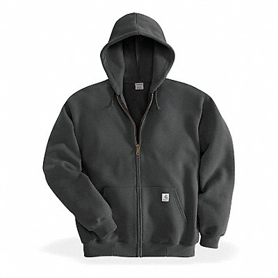 Hooded Swtshrt Blk 50Cotton/50PET L MPN:K122-BLK LRG REG