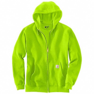 Zip-up Sweatshirt Green Men s Size 2XL MPN:K122-BLM2XLREG