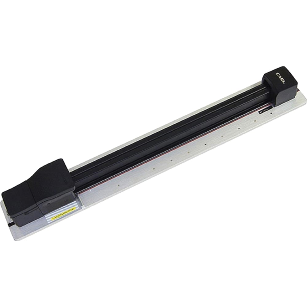 CARL X-trimmer Paper Trimmer - 80 Sheet Cutting Capacity - 20in Cutting Length - Black, Silver - 33.5in Length - 1 Each MPN:12500