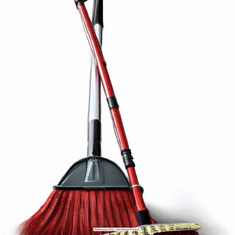 Angle Broom Flagged Bristle 56 Red PK12 MPN:41082EC05