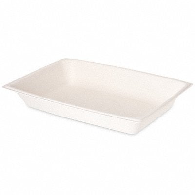 Disp Food Tray White 5 1/4 in W PK1000 MPN:DXHH8