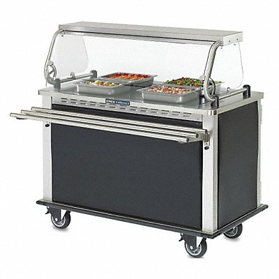 Delivery Cart SS 1 Hot/1Refrg Compartmnt MPN:DXMTXHR