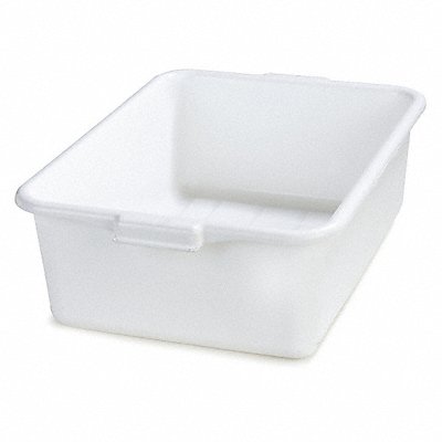 J4645 Tote Box 20in L x 15 in W x 7 in H White MPN:N4401102