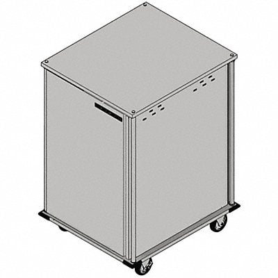 Food Tray Cart 1 Door Pass-Thru 12 Trays MPN:DXPTQ2T1DPT12