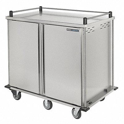 Food Tray Cart 2Doors 12Shelves 24 Trays MPN:DXPTQ2T2D24