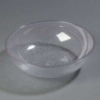 Pebbled Bowl 5-1/2 qt. Clear PK12 MPN:7212GR07