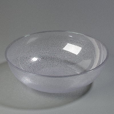 Pebbled Bowl 18 qt. Clear PK4 MPN:7218GR07