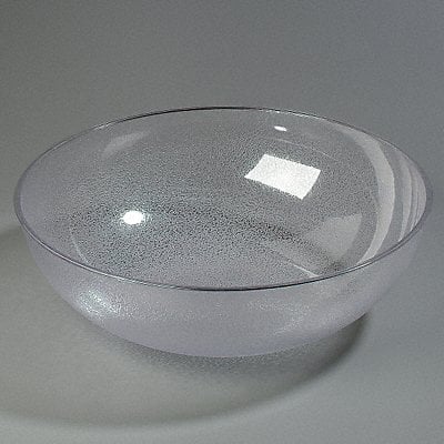 Pebbled Bowl 33 qt. Clear PK4 MPN:722307