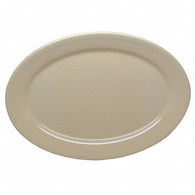 Oval Platter 12 x 8-1/2 Tan PK24 MPN:43560GR25