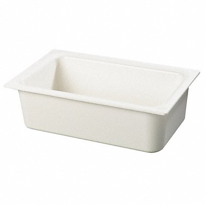 Full Size Food Pan 15 Qt Cap White MPN:CM110002