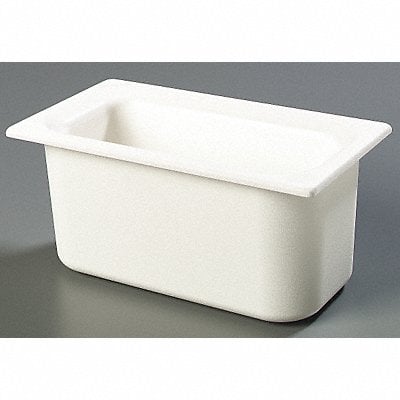 Third Size Food Pan 4 Qt Cap White MPN:CM110202