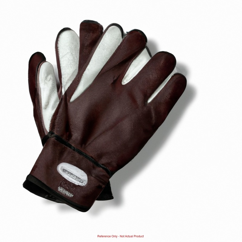 Leather Glove LH White Rolled 10 PK12 MPN:AMT70A10LHSW