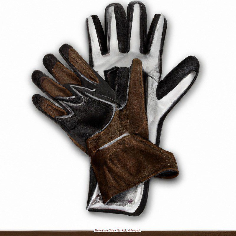 Leather Glove LH White Rolled 6 PK12 MPN:AMT70A6LHSW