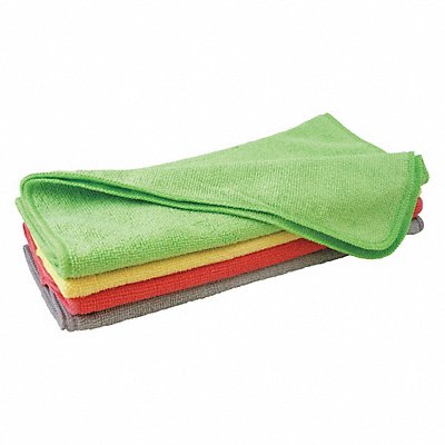 Microfiber Cloth 12 x 16 Assorted PK12 MPN:45067