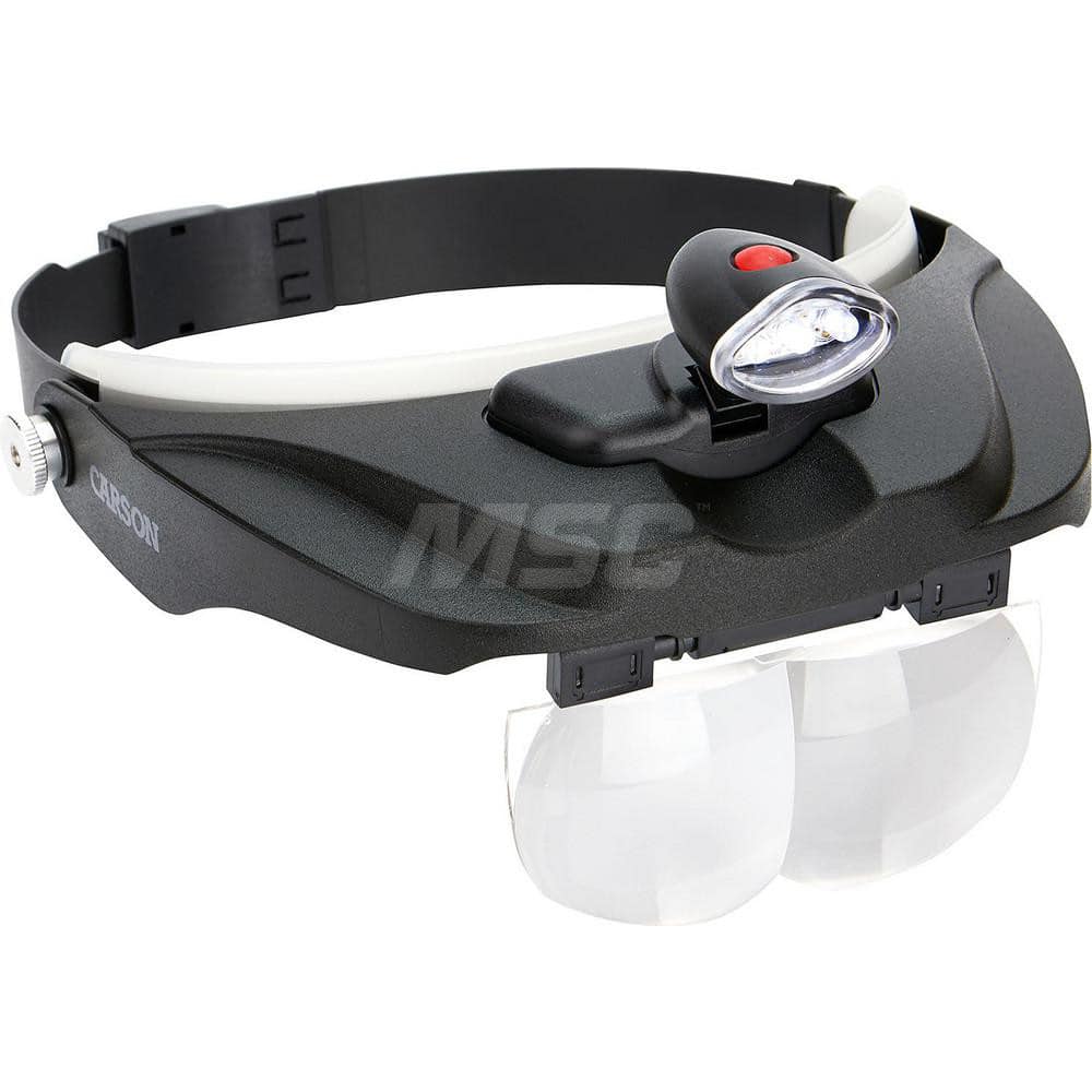 Handheld Magnifiers, Mount Type: Eyeglass Frame, Maximum Magnification: 3x, Number Of Magnification Levels: 4, Lens Shape: Rectangular, Focal Distance: 4.9 in MPN:CP-60