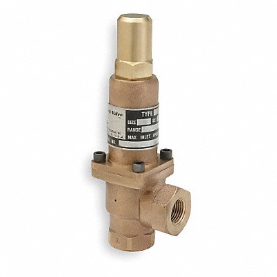 Pressure Relief Valve 1/4In 50psi Bronze MPN:11835-0050MC