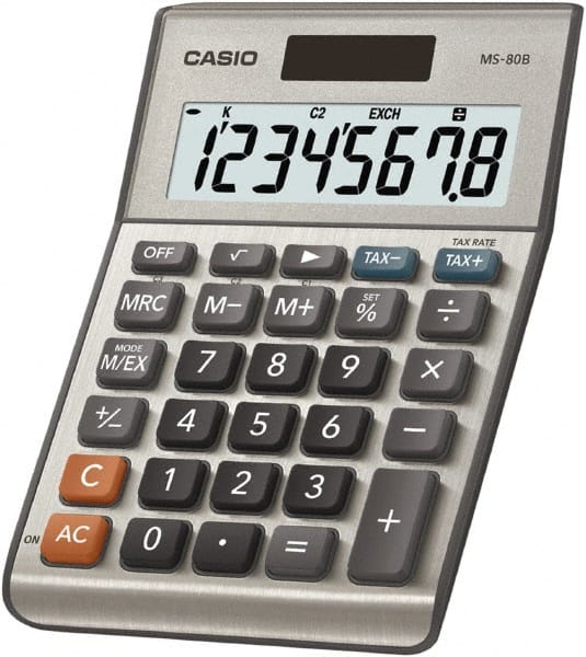 8-Digit LCD Financial Calculator MPN:CSOMS80B