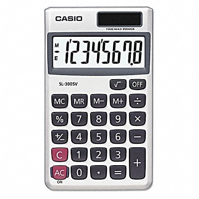 Calculator Solar Power Standard Function MPN:SL-300SV