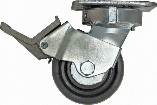 Swivel Top Plate Caster: Nylon, 4