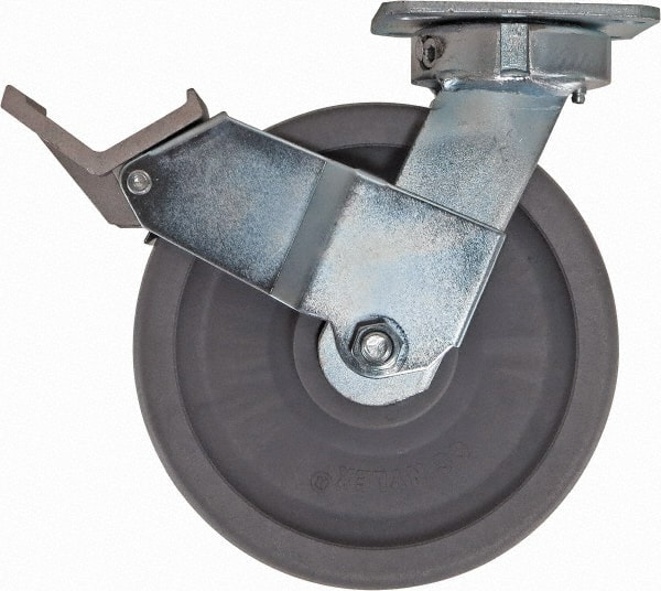 Swivel Top Plate Caster: Nylon, 8