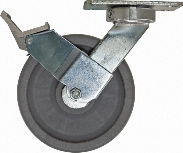 Swivel Top Plate Caster: Nylon, 8