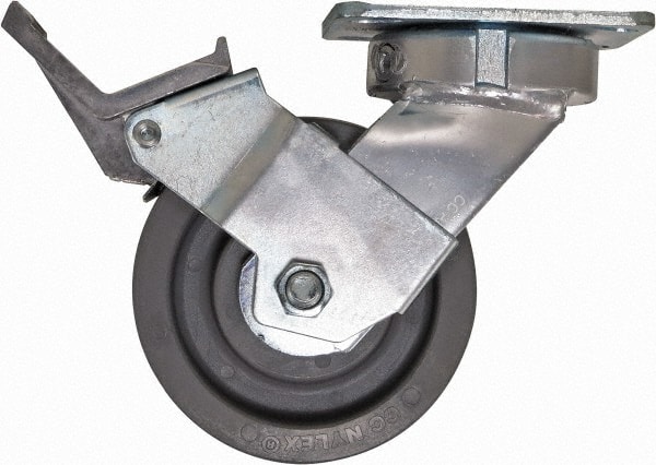 Swivel Top Plate Caster: Nylon, 5