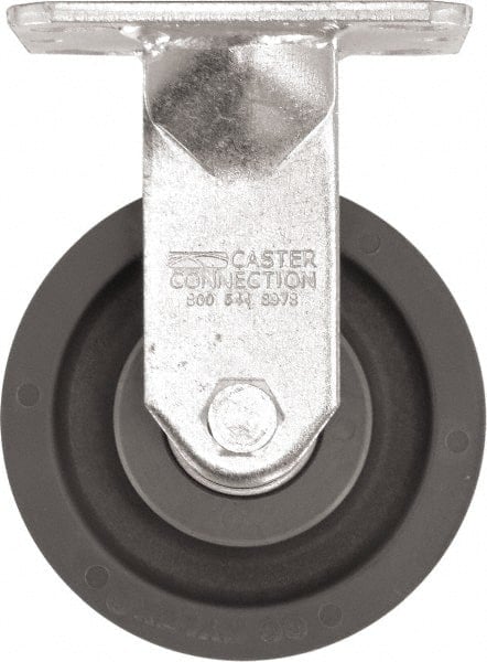 Rigid Top Plate Caster: High Grade Nylon, 5