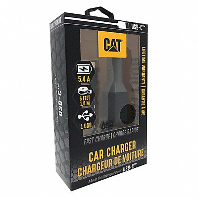 USB Car Charger Charges Up To 2 Devices MPN:CAT-CLA-USBC