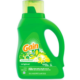 Gain® Liquid Laundry Detergent Gain Original Scent 46 oz Bottle 6/Carton PGC55861