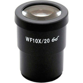 AmScope EP10x30R Super Widefield 10X Microscope Eyepiece with Reticle (30mm) 1 Each EP10x30R