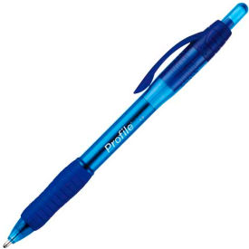 Paper Mate® Profile Retractable Ballpoint Pen 1.4mm Blue Barrel/Ink 12/PK 89466A