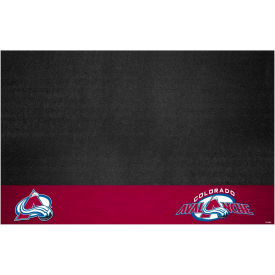 FanMats NHL Colorado Avalanche Grill Mat 1/4