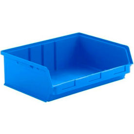 SSI Schaefer Plastic Stacking Bin Hopper Front 14-1/4