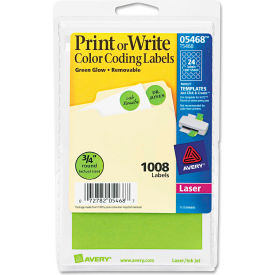 Avery® Print or Write Removable Color-Coding Labels 3/4