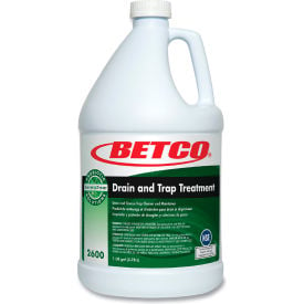 Betco® BioActive Solutions Drain & Grease Trap Cleaner Ocean Scent 1 Gal Cap Bottle 4/Carton 26000400