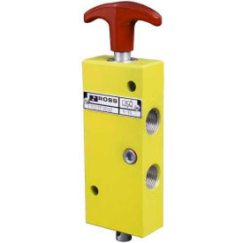 ROSS® Manual L-O-X® Pneumatic Lockout Valve Y1523D3012 3/8