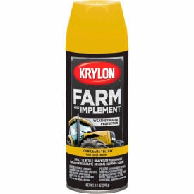 Krylon Farm And Implement Paint John Deere Yellow - K01934000 - Pkg Qty 6 K01934000