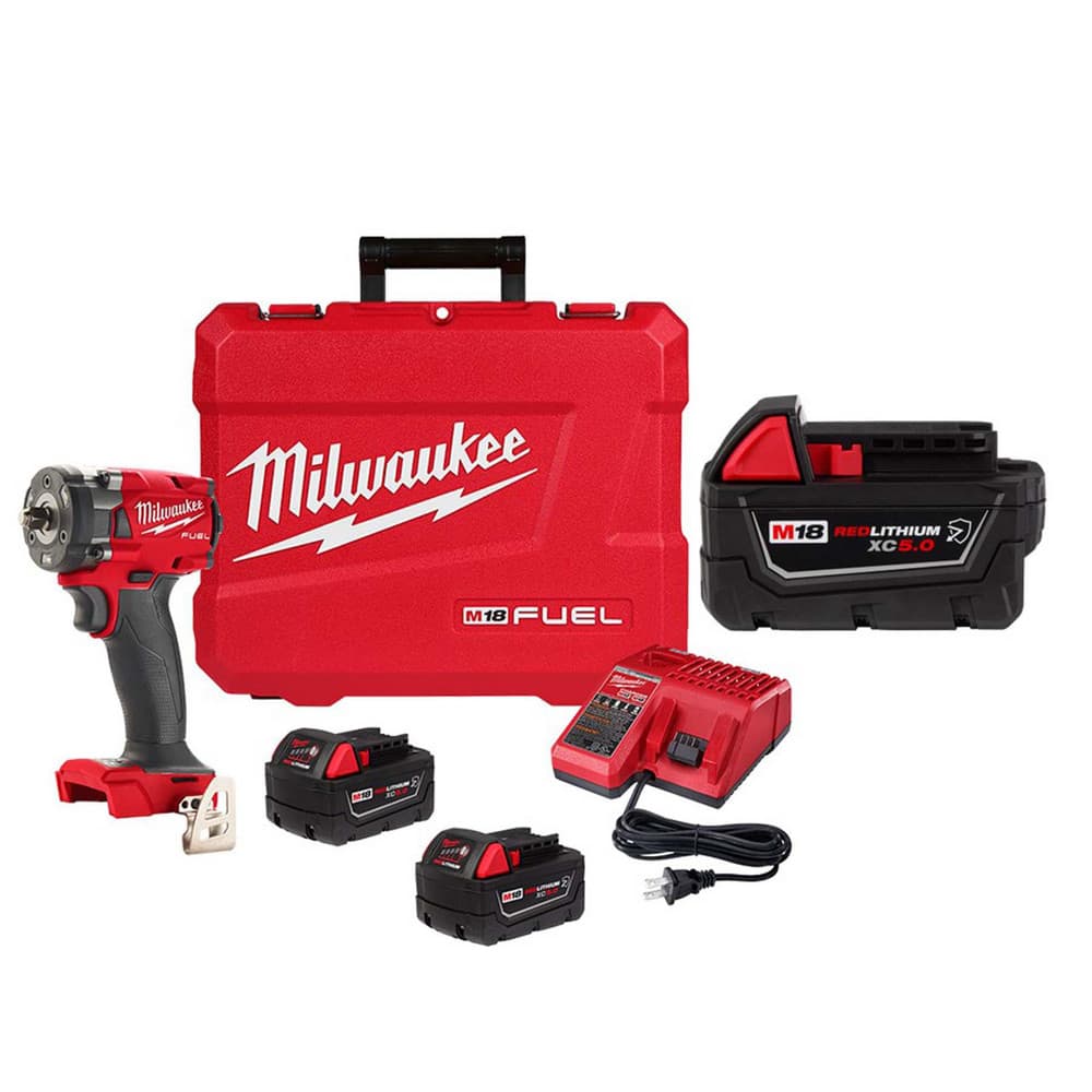 Cordless Impact Wrenches & Ratchets, Voltage: 18.00 , Handle Type: Straight , Speed (RPM): 0-2400 , Torque (Ft/Lb): 210 , Brushless Motor: Yes  MPN:9090073/8312461