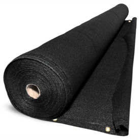 BOEN Privacy Netting W/Reinforced Grommets 4' x 50' Black - PN-30062 PN-30062