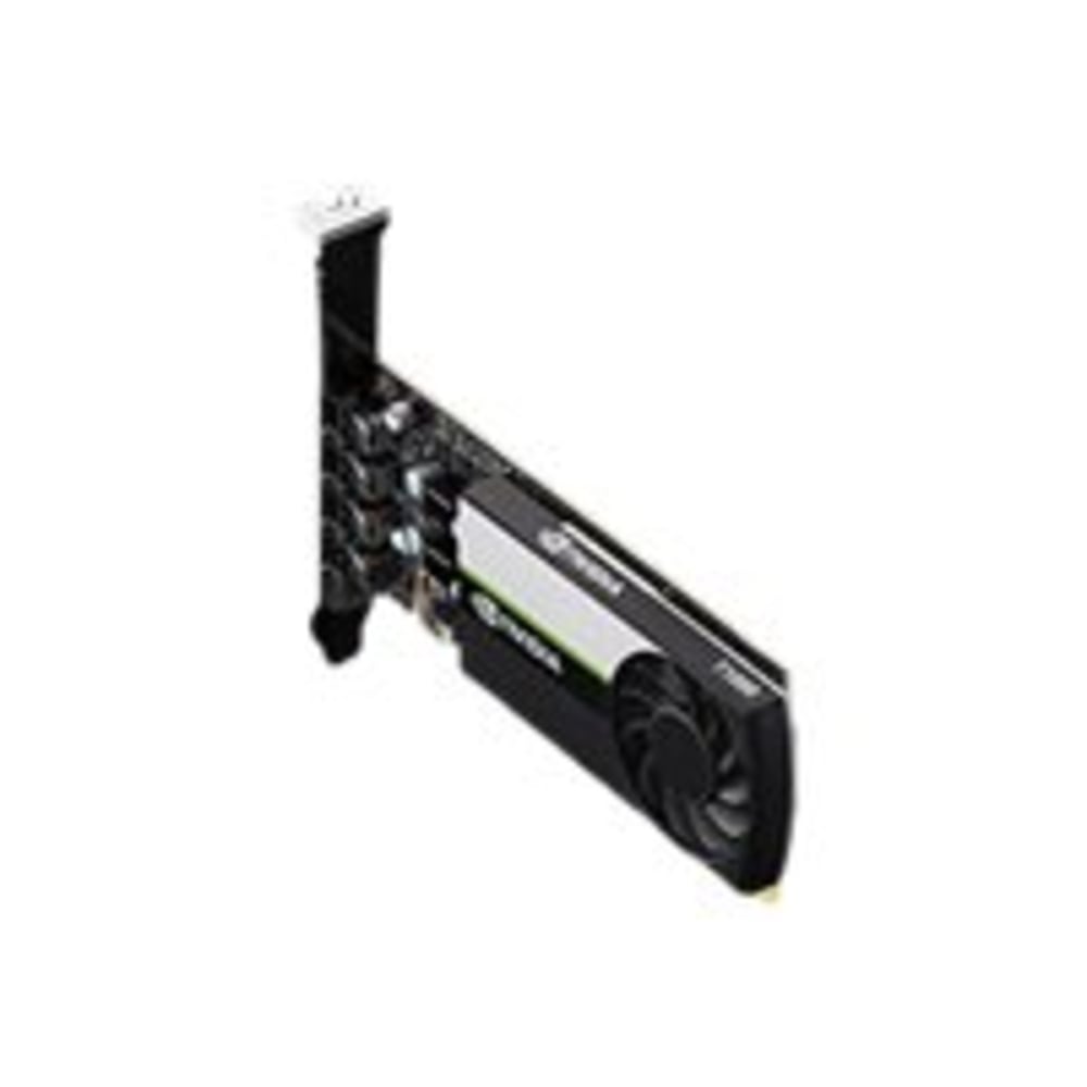 NVIDIA T1000 - Graphics card - T1000 - 4 GB GDDR6 - PCIe 3.0 x16 - 4 x Mini DisplayPort - for ThinkCentre M75t Gen 2; ThinkStation P348; P350; P358; P520; P620 MPN:4X61E26088