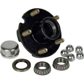 Martin Wheel 5 Bolt Pressed Stud 1-Inch Axle Hub Kit H5-C-PB-B H5-C-PB-B