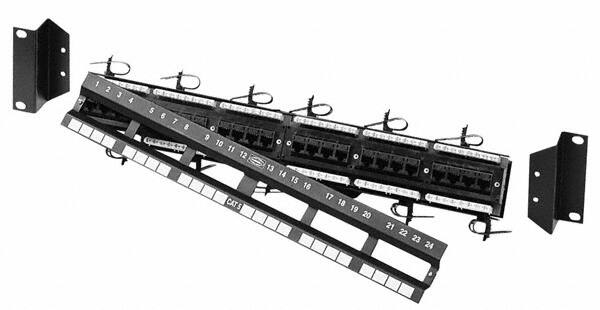 Terminal Block Accessories, Accessory Type: Patch Panel , Overall Height (Decimal Inch): 2-1/2  MPN:P5E12B